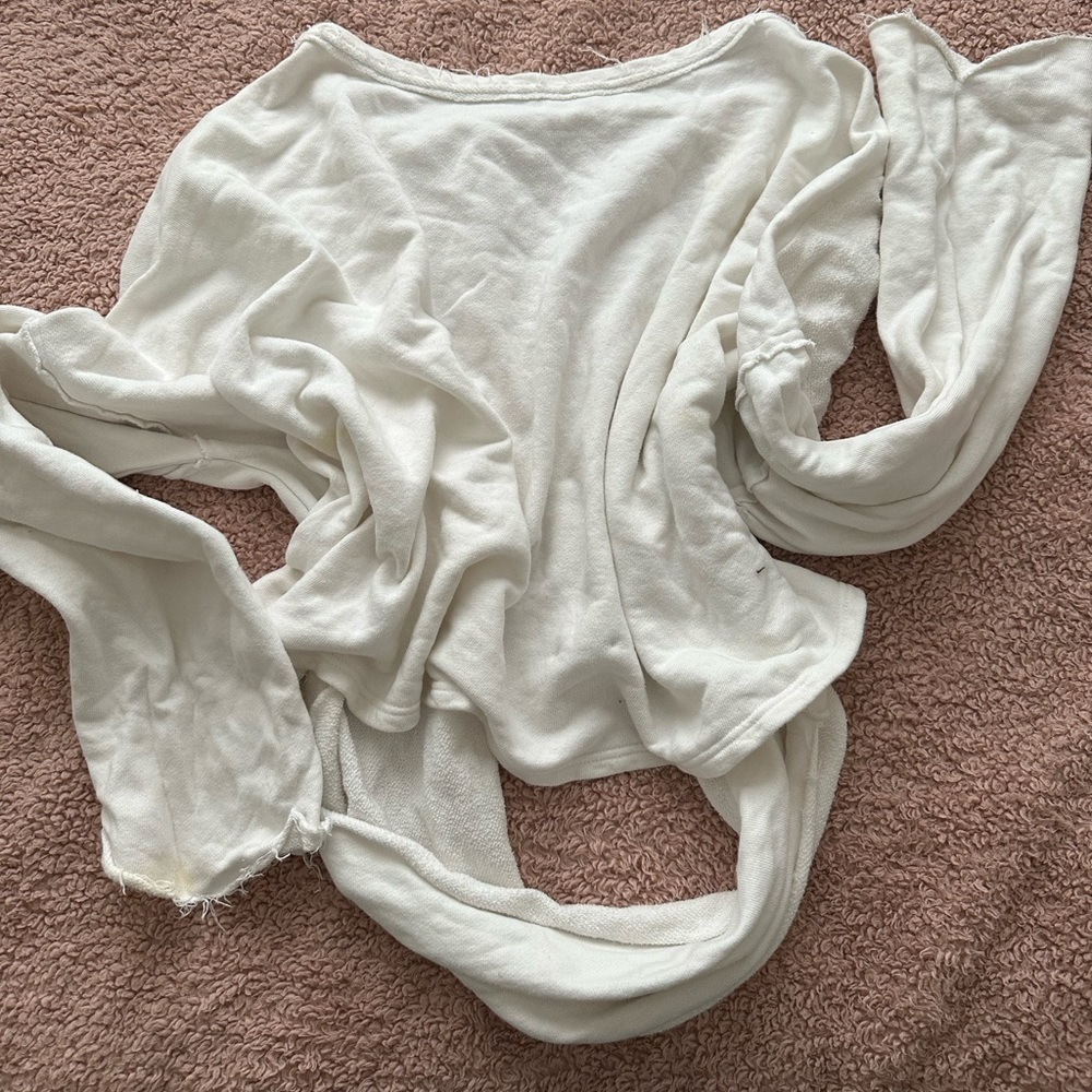 Free People Open Back Pullover